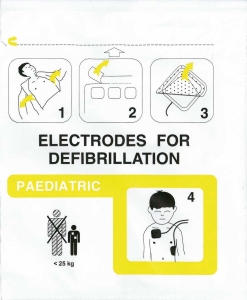Electrodes Schiller FRED Easyport / PA-1 Enfant 