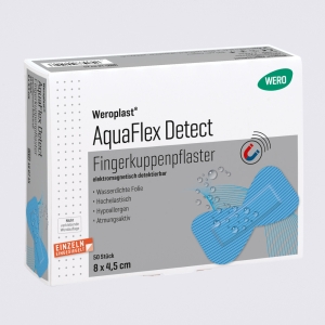Pansements Weroplast® AquaFlex Detect 8 x 4.5 cm