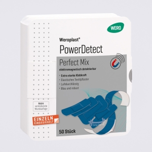 Pansements Weroplast® PowerDetect Perfect Mix 50pc