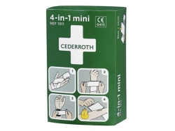 Pansement multi-usages Cederroth 4-in-1 Mini