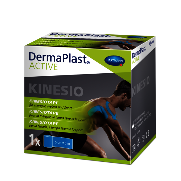Bandage thérapeutique Kinesiotape noir DermaPlast® 