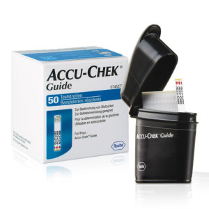 Bandelettes réactives Accu-Chek Guide, 10 pièces